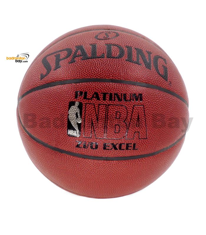 Genuine Spalding Platinum ZI/O Excel NBA Endorsed Indoor/Outdoor Composite Leather Basketball Size 7